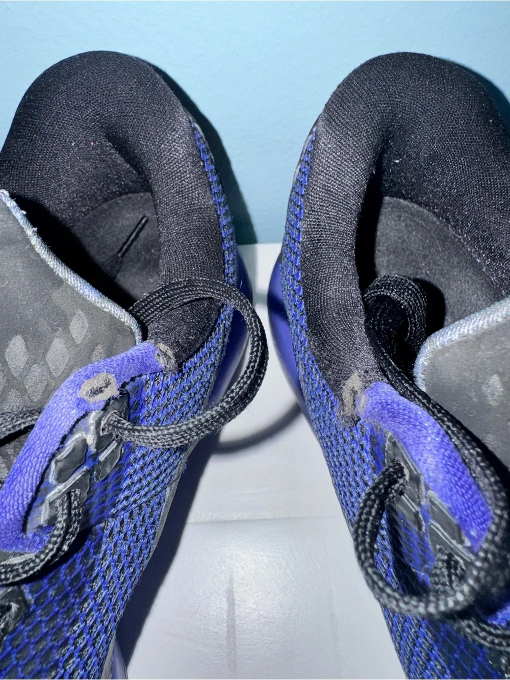 Nike Kobe X 10 Blackout Persian Violet Basketball Shoes Mens Size 11.5